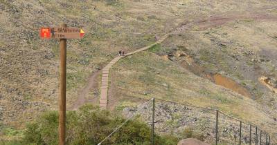 O ferido apresentava suspeita de fratura de um membro inferior.