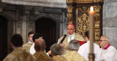O Patriarca de Lisboa, D. Rui Manuel Sousa Valério, preside à Missa do Dia de Natal na Sé de Lisboa.