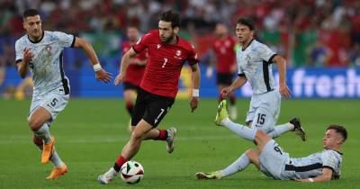 Portugal perde com a Geórgia ao intervalo