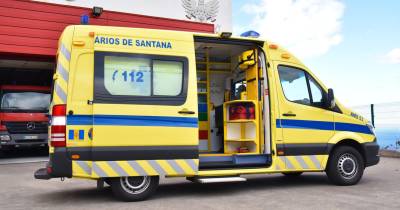 Bombeiros Voluntários Santana realizaram o resgate.