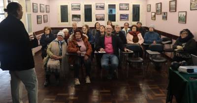 Aldónio Gonçalves, da Direção de Serviços de Igualdade e Cidadania, conduziu a palestra.