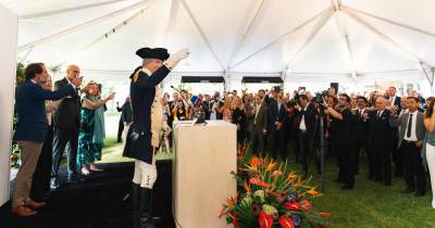Madeira brindou aos 250 anos da independência dos EUA
