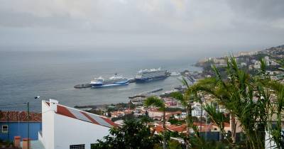 Navios trouxeram hoje mais de 6 mil passageiros ao Funchal