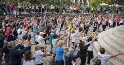 Mega-Aula de Atividade Física junta 400 utentes seniores