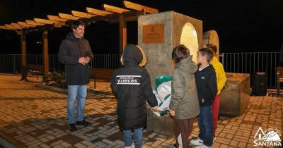 Inaugurado novo estacionamento na Rocha do Navio