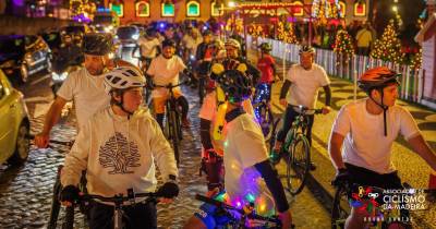 ‘Passeio das Luzes de Natal’ reuniu 180 participantes