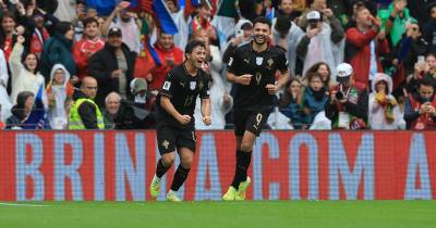 João Neves marcou os primeiros golos da carreira ao serviço da Seleção Nacional. Gonçalo Ramos também fez o gosto ao pé.