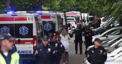 O suspeito dos tiroteios ocorridos em maio em duas localidades na Sérvia, que fizeram nove mortos.