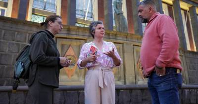 Bloco de Esquerda dedicou este dia de campanha à Justiça.