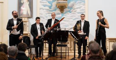 Quinteto de Sopros “Atlântida” atua este sábado na Fundação Princesa Dona Maria Amélia