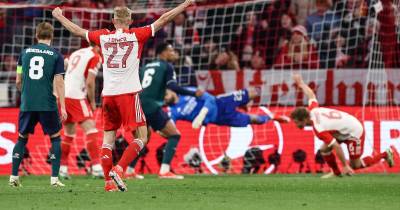 Bayern segue em frente na Liga dos Campeões.