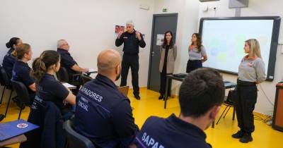 Formação e treino de emergência e proteção civil.