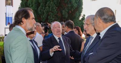 Miguel Albuquerque interveio na conferência organizada pela Comissão dos 50 Anos da Autonomia que reuniu os ex-ministros Carlos Tavares e Fernando Medina.