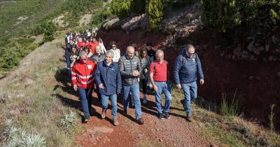 Promover a sustentabilidade e a diversidade vegetal nas serras foi a missão levada a cabo esta manhã por 61 alunos da Francisco Franco e Gonçalves Zarco.