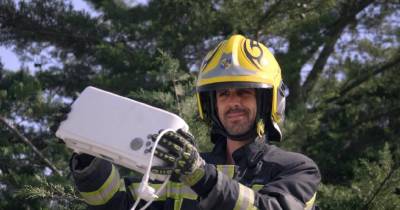 Bombeiros de Santana recolheram 1.455 quilos de equipamentos elétricos