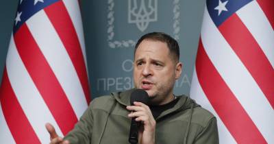 Andrii Yermak, o chefe de gabinete demitido pelo Presidente ucraniano.