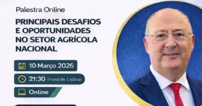 Ministro da Agricultura participa em palestra promovida pelo Rotary Clube do Funchal