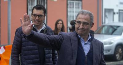 Jose Manuel Bolieiro, cabeça de lista do Partido Social Democrata (PSD) pelo círculo eleitoral de São Miguel às eleições regionais antecipadas.