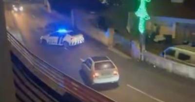 Vídeo de um carro em fuga indigna redes sociais