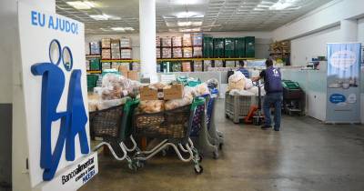 33,1 toneladas de bens alimentares doadas pelos madeirenses ao Banco Alimentar