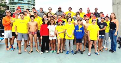 Primeiro contacto com o mar em 2024 aconteceu no Lido