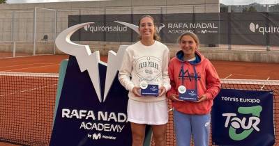 Francisca Marote sagra-se vice-campeã de pares na Rafa Nadal Academy