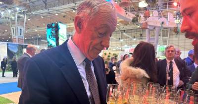 Marcelo visitou hoje o stand da Madeira na BTL.