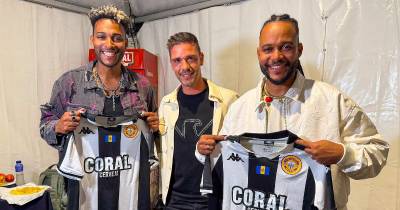 Tiago Margarido com a dupla dos Calema