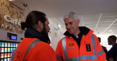 Richard Marques (à direita) já esteve várias vezes na Madeira.