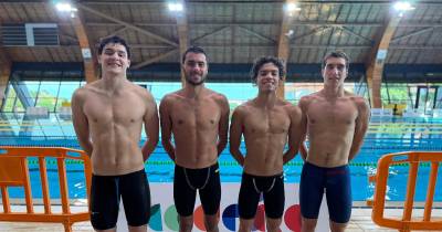 A equipa constituída por Jean Rojas, Diogo Fernandes, Sérgio Abreu e Pedro Pita superou os anteriores máximos regionais .