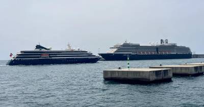 Funchal recebe dois cruzeiros e um mega-iate