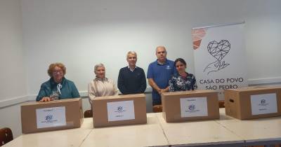 Naturdouro na Madeira ofereceu cabazes de Natal à Casa do Povo de São Pedro