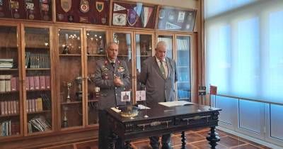O comandante da Zona Militar da Madeira e o secretário regional de Saúde e Proteção Civil assinaram, esta manhã, um protocolo.