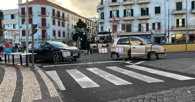 Encerramento de estradas no Funchal é feito em três fases