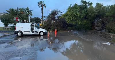 Depressão Therese provoca quase uma centena de ocorrências na Madeira