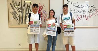 Alunos da Francisco Fernandes visitam instalações do JM