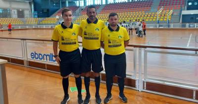 Guilherme Nóbrega, Dinarte Santos e João Paixão fazem parte das equipas de arbitragens do torneio.