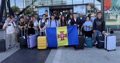 Alunos da Escola de Santo António em mobilidade Erasmus em França