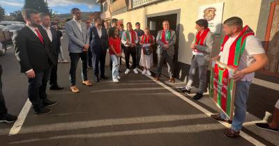 Nova delegação verde-rubra localizada no restaurante Abrigo dos Prazeres.