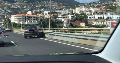 Veículo despista-se na Ponte dos Socorridos