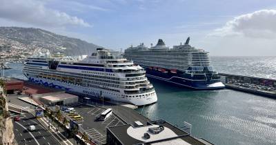 Funchal recebe dois cruzeiros que irão movimentar 6.500 passageiros