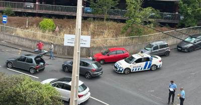 Condutor detido após percurso de destruição no Caniço