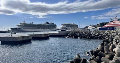 Porto do Funchal com movimento de 17 mil pessoas