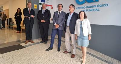 Albuquerque falava à margem da visita às novas instalações do Centro Radiológico do Funchal.
