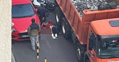 Despiste de motorizada em São Martinho deixa homem gravemente ferido