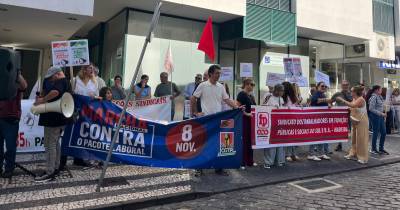 Marcha contra o Pacote Laboral já reúne muitos participantes no Funchal (com vídeo)