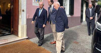 Marques Mendes e Albuquerque já estão reunidos