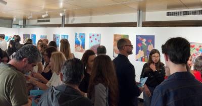 A exposição estará patente até 17 de maio.