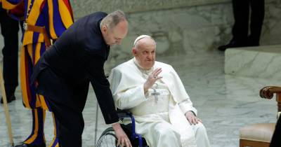 Durante a audiência, de acordo com a ANSA, o Papa declarou que ainda não estava totalmente recuperado de uma constipação.