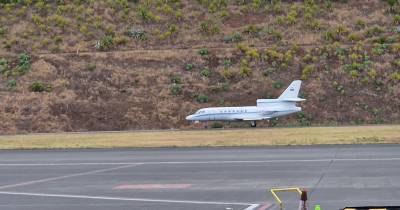 Falcon realizou ontem a transferência de doente em estado crítico para Lisboa.